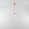 Sollux Lighting Lampa wisząca DIEGO 1 pomarańczowy SL.0584