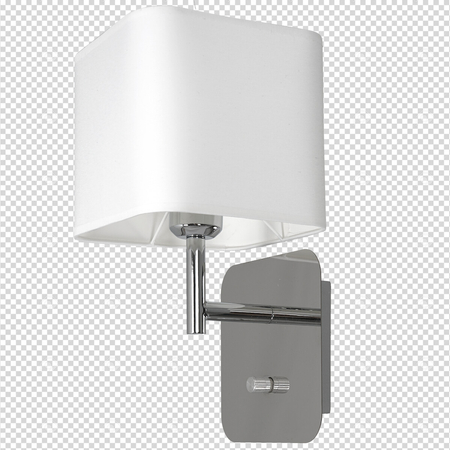 Milagro Kinkiet Napoli 1xE27 Biały / Chrom ML6359 Biel / Chrom