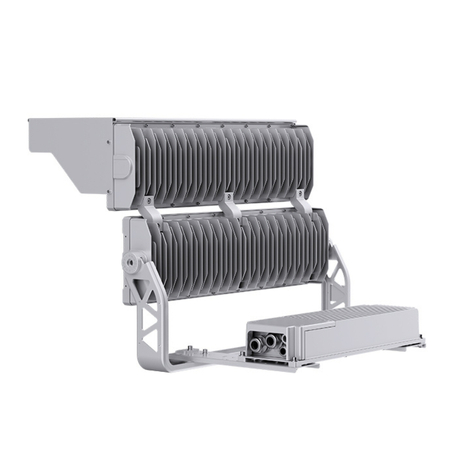 Wysokomasztowa lampa LED Greenie Mastray 20° 1000W 170lm/W do precyzyjnego oświetlenia dużych powierzchni 5000K