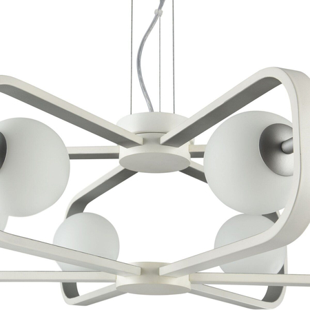 Lampa wisząca Maytoni Avola MOD431-PL-06-WS White with Silver