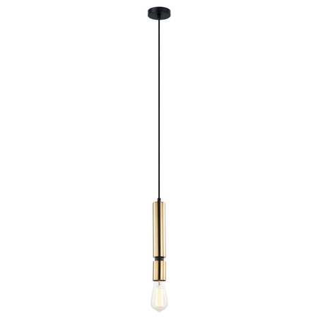 Lampa wisząca Italux Torla PEN-5041-1-BKBR Czarny