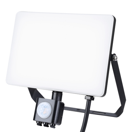 Eko-Light Naświetlacz LED 30W PIR 3000lm 5000K EKN9019 CZARNY