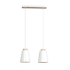 Lampa wisząca BOLERO 2 WHITE Emibig 443/2 biały