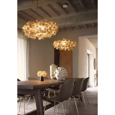 Lampa stołowa Slamp CLIZIA - MAMA NON MAMA GOLD - DARK BASE CLIT000GNM000BDBLBEU złoty