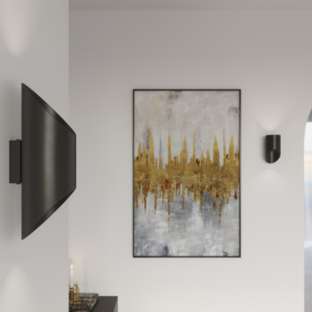 Sollux Lighting Kinkiet PENNE 20 czarny SL.0113