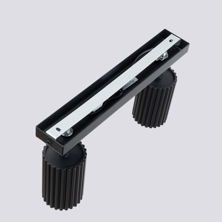 Sollux Lighting Plafon KARBON 2 czarny SL.1580