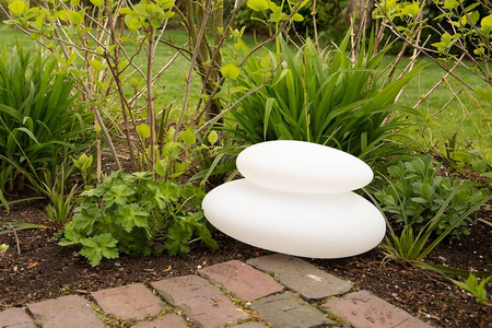 Kamień LED Lampa zewnętrzna ogrodowa 2700K Biała ciepła 22x39 32373W biały