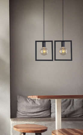 Lampa wisząca LAVAYA Kaja K-4032 czarny