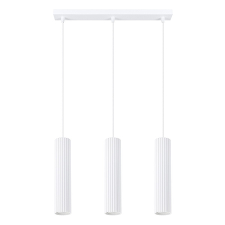 Sollux Lighting Lampa wisząca KARBON 3L biały SL.1537