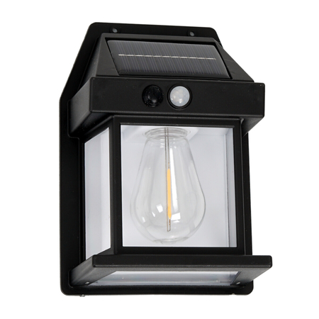 Eko-Light Kinkiet Solarny Filo 3000K EKO0726 CZARNY