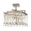 Żyrandol Elstead Lighting Aries szary ARIES-4P-S