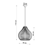 Sollux Lighting Lampa wisząca APRILLA SL.0639