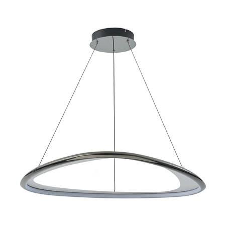 Lampa wisząca Zuma Line MD3888-1L-3BCT GETAFE LAMPA WISZĄCA CZARNY CHROM/BLACK CHROME