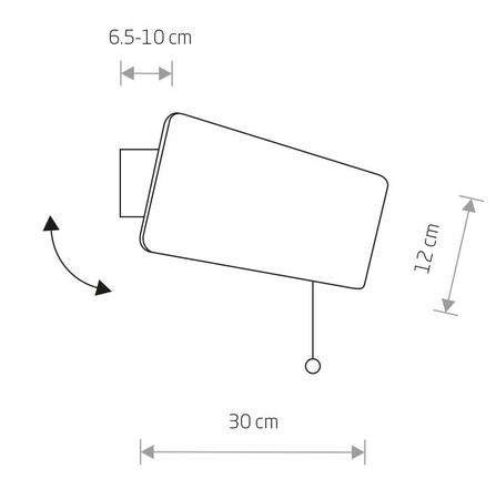 Lampa ścienna LED Nowodvorski OSLO 9700