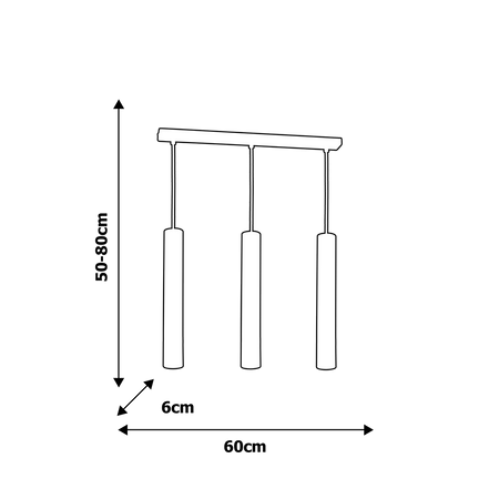 Lampa wisząca Milagro MLP1414 Joker