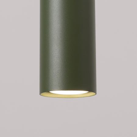 Sollux Lighting Lampa wisząca LAGOS 3L zielona oliwka SL.1486
