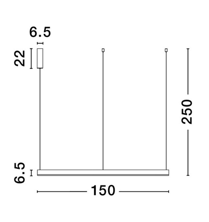 Lampa wisząca Luces Exclusivas JACA biały LE42769
