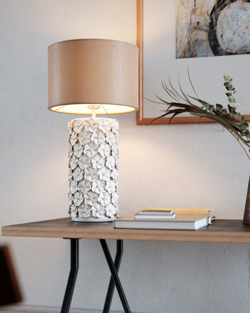 Lampa stołowa By Rydens Fiore 4002710-5504 beżowy