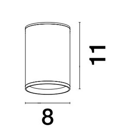 Lampa zewnętrzna Luces Exclusivas ADALIA - czarny LE73537