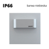 Oprawa schodowa led Skoff Tango Mini Short Alu Niebieska IP66