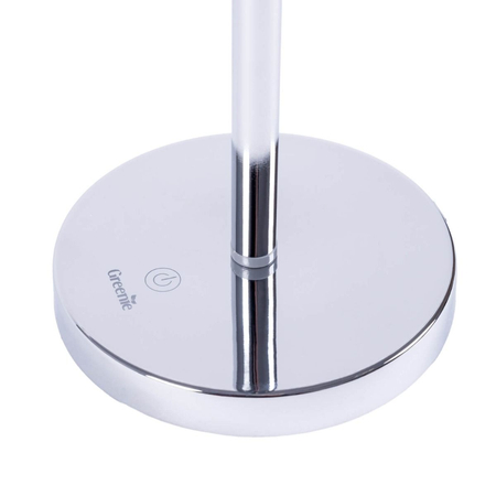 Lampka biurkowa Greenie LED metalowa, ściemnialna dotykowo 3,5W