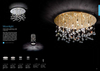Plafon IdealLux 94663 Moonlight PL5 Oro