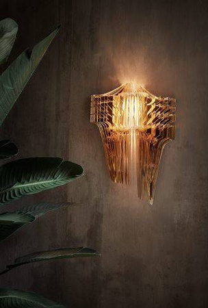 Kinkiet Slamp ARIA APPLIQUE - GOLD S ARIWS00GLD00000000EU złoty