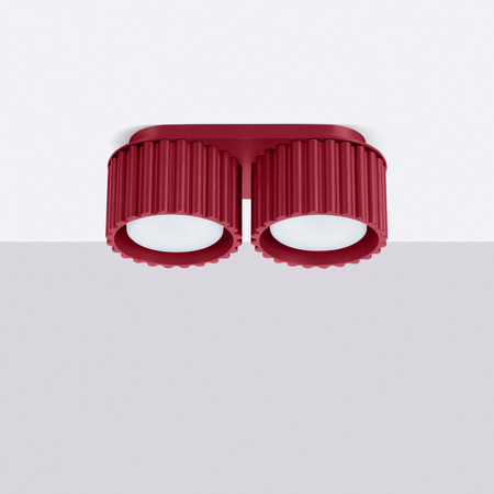 Sollux Lighting Plafon AURA 2 burgund Gx53 SL.1823