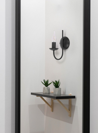 Kinkiet HARIS Kaja K-4972 czarny