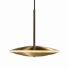 Lampa wisząca Graypants GP-282-a LED Chrona Dish10h brass