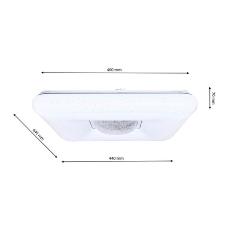 Plafon Milagro ML4402 Yax LED + Pilot