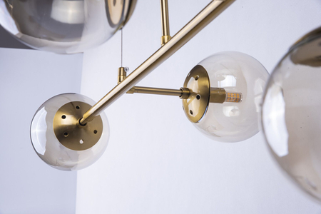 Lampa wisząca HELIOS 6 GO Azzardo AZ4699 złoty