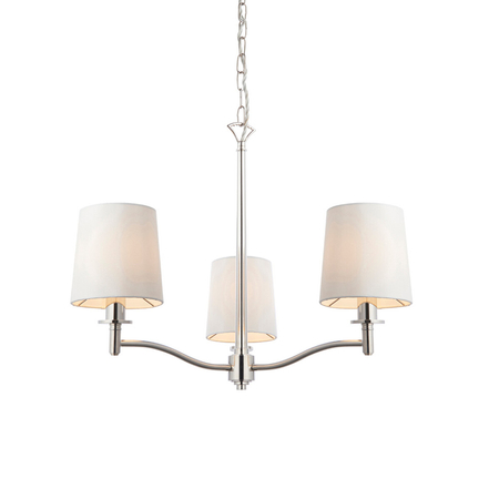 Endon Lighting Lampa wisząca 95828 biały/chrom