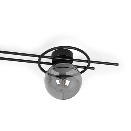 Kinkiet Kaja ASTRA K-5343 grafitowy, czarny