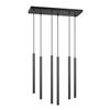 Lampa wisząca SELTER 6 BLACK Emibig 552/6 czarny