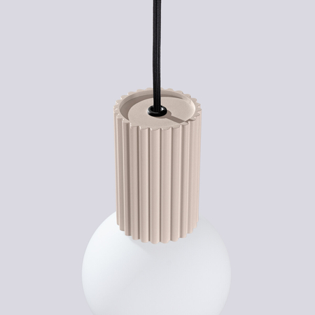 Sollux Lighting Lampa wisząca HALO 1 taupe SL.1744