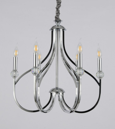 Lampa wisząca Lumina Deco LDP-1250-6-CHR Archetype W6