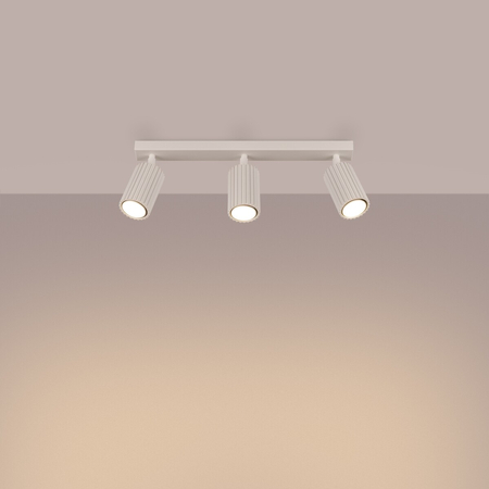 Sollux Lighting Plafon KARBON 3L beżowy SL.1600