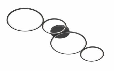 Lampa sufitowa Trio 622610432 czarny