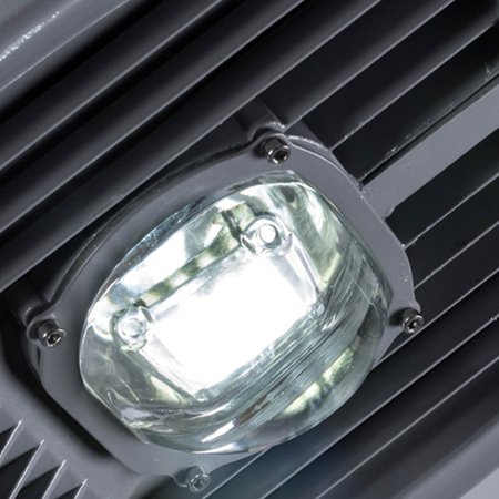 Oprawa uliczna  Greenie LED Philips 120W MeanWell driver IP65 aluminiowa biała obudowa CW