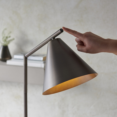 Endon Lighting Lampa podłogowa 102895 brąz