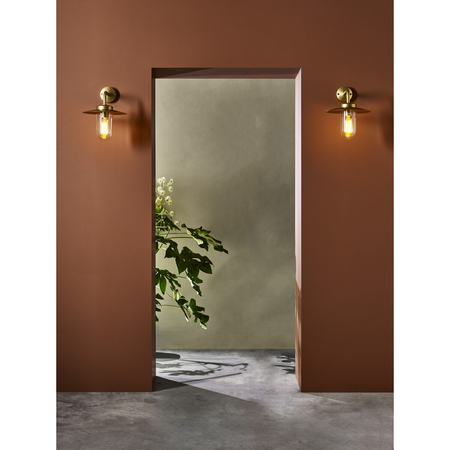 Kinkiet zewnętrzny Astro Portree Wall 1400003 Mosiądz