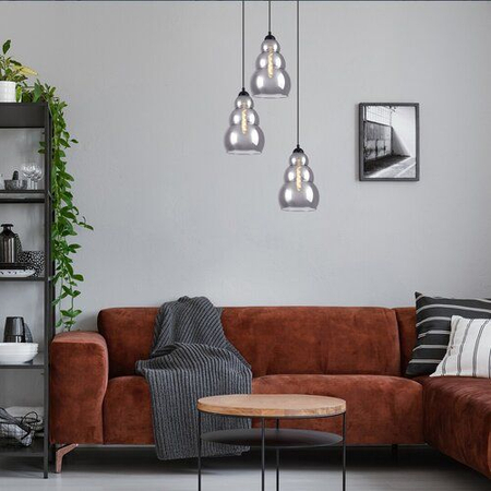 Lampa wisząca Rabalux Salvatore 72213 czarny