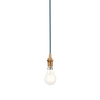 Lampa wisząca Endon Lighting Eltham 111511 mosiądz