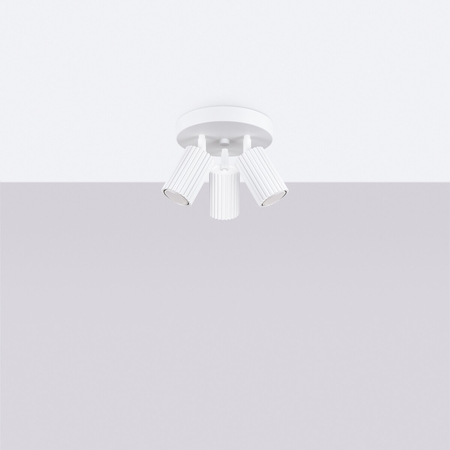 Sollux Lighting Plafon KARBON 3P biały SL.1544