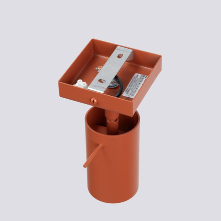 Sollux Lighting Kinkiet RING ochra czerwona SL.1506