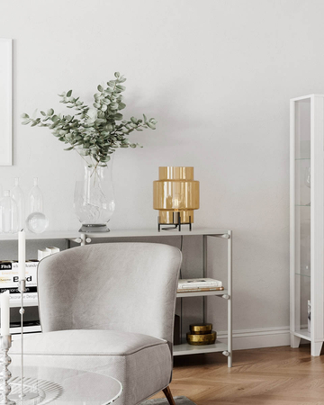 Lampa stołowa By Rydens Ebbot  4002340-5503 bursztynowy