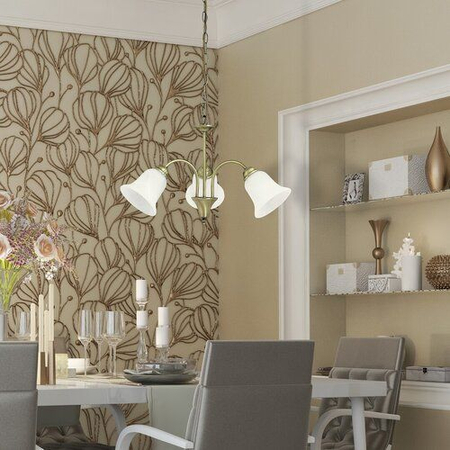 Żyrandol Rabalux Francesca 7373 brąz