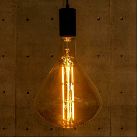 Zawiesie do żarówek Calex Retro E27 Czarne