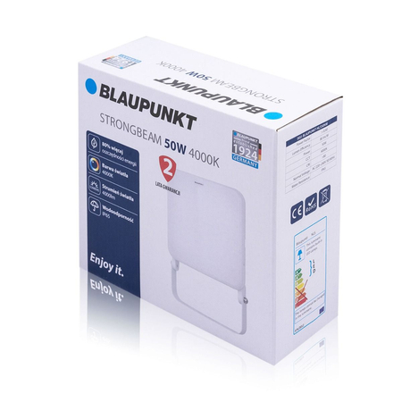 Blaupunkt Naświetlacz LED Strongbeam 50W IP65 barwa naturalna